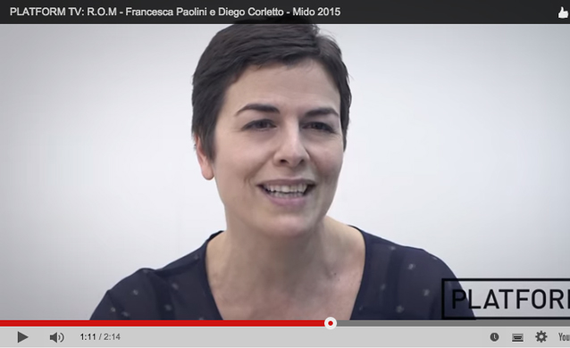 Intervista a Francesca Paolini - ROM spa - Mido 2015
